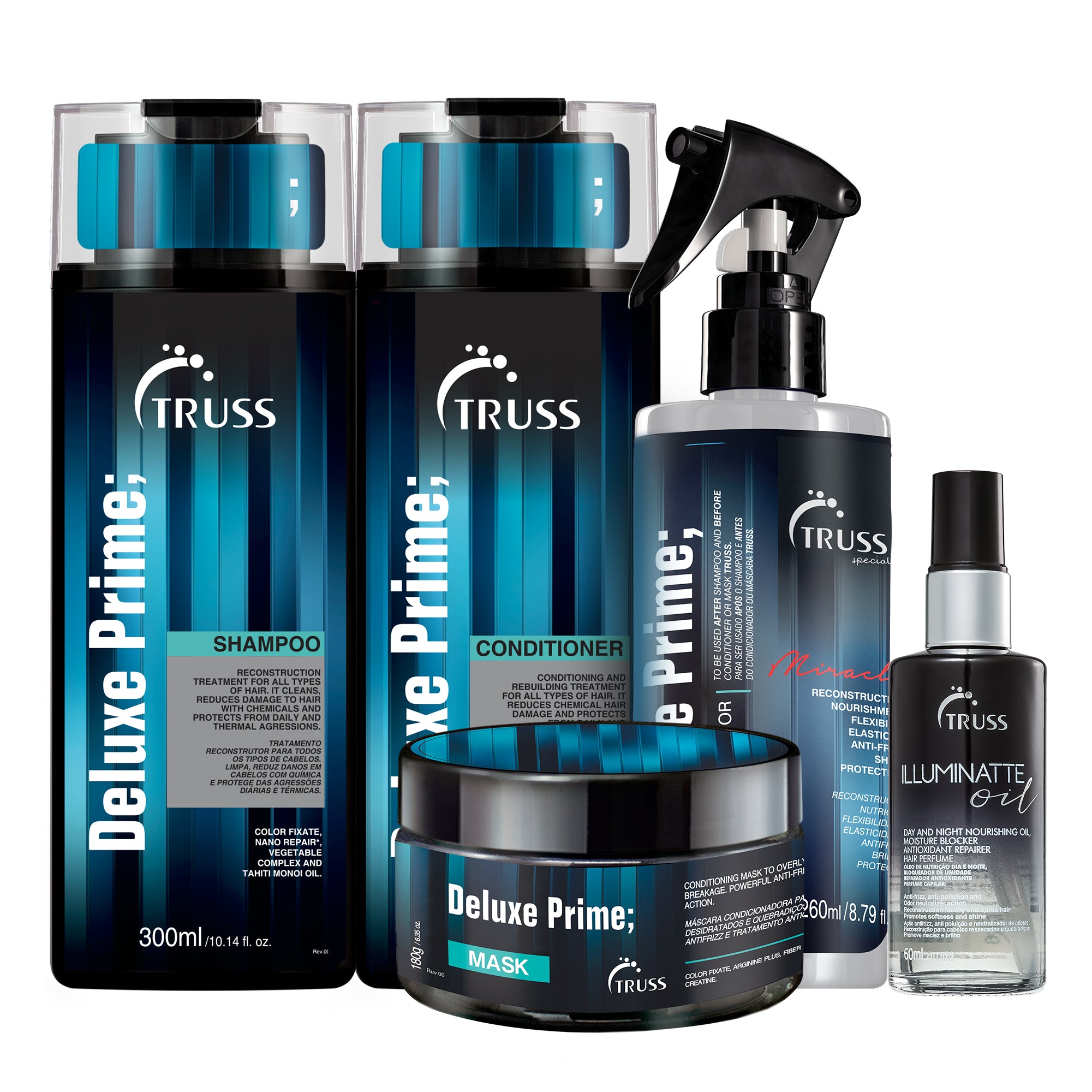 Deluxe Prime Bundle with Illuminatte Oil for Soft Damage Revival