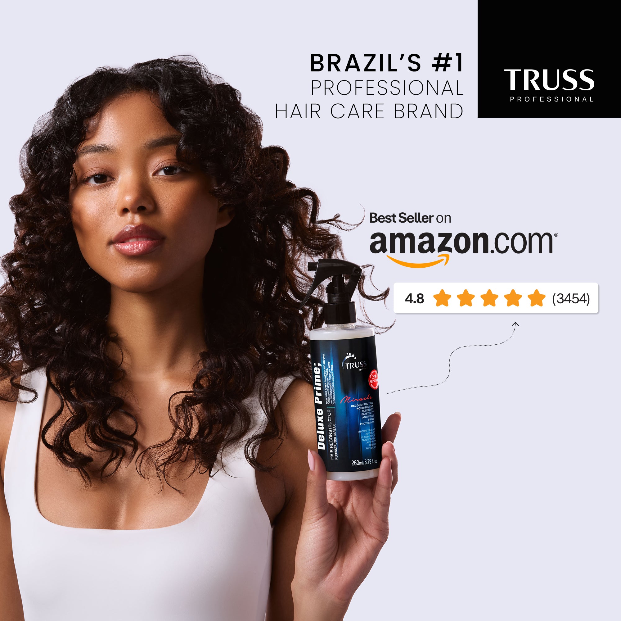 TRUSS Deluxe Prime Shampoo Bundle with Conditioner and Mask