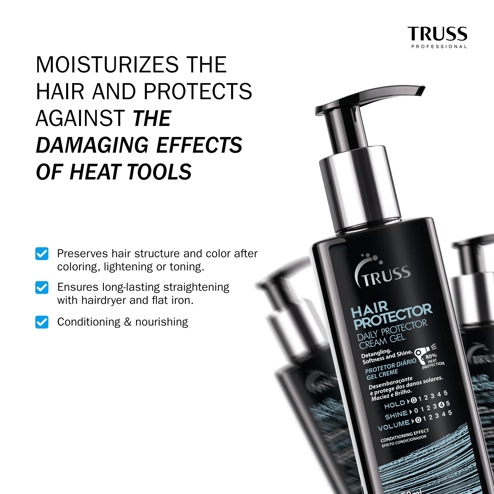 TRUSS Equilibrium Bundle with Hair Protector Leave-in for Oily Scalp