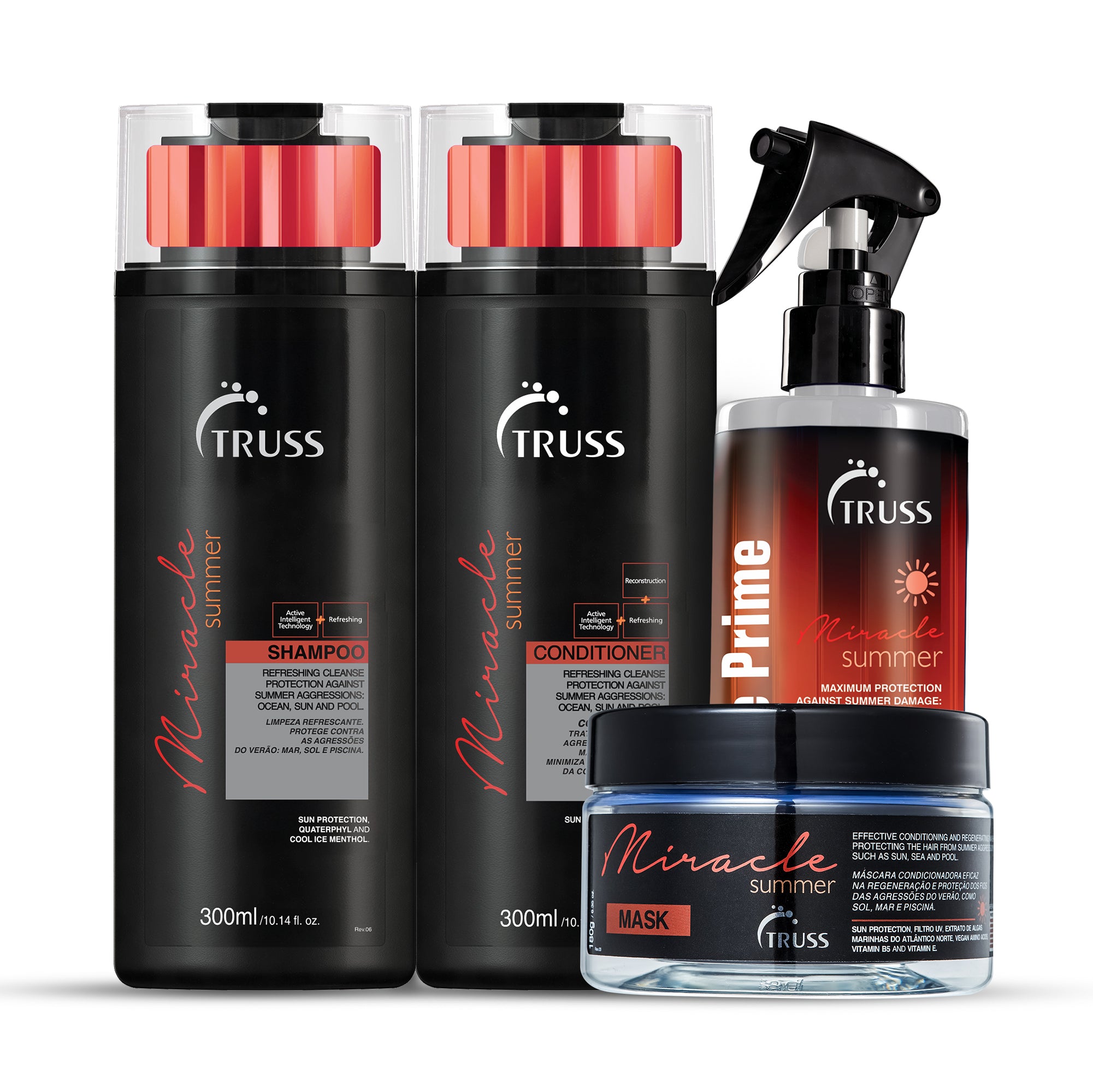 Miracle Summer Hair Care Bundle for Summer Protection