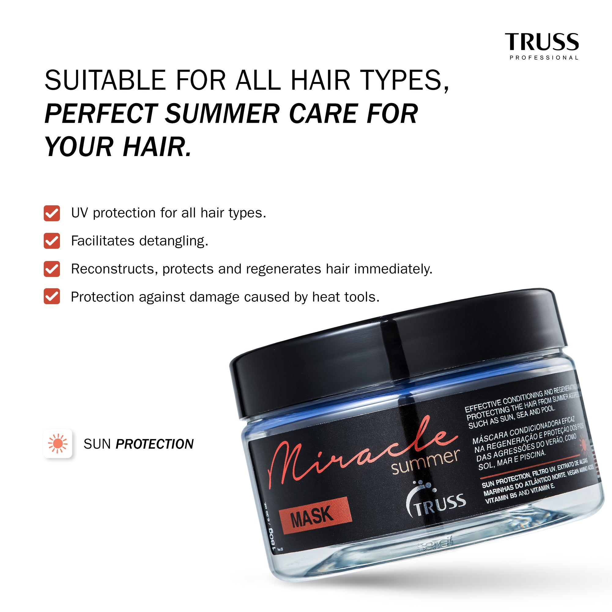 Miracle Summer Hair Care Bundle for Summer Protection