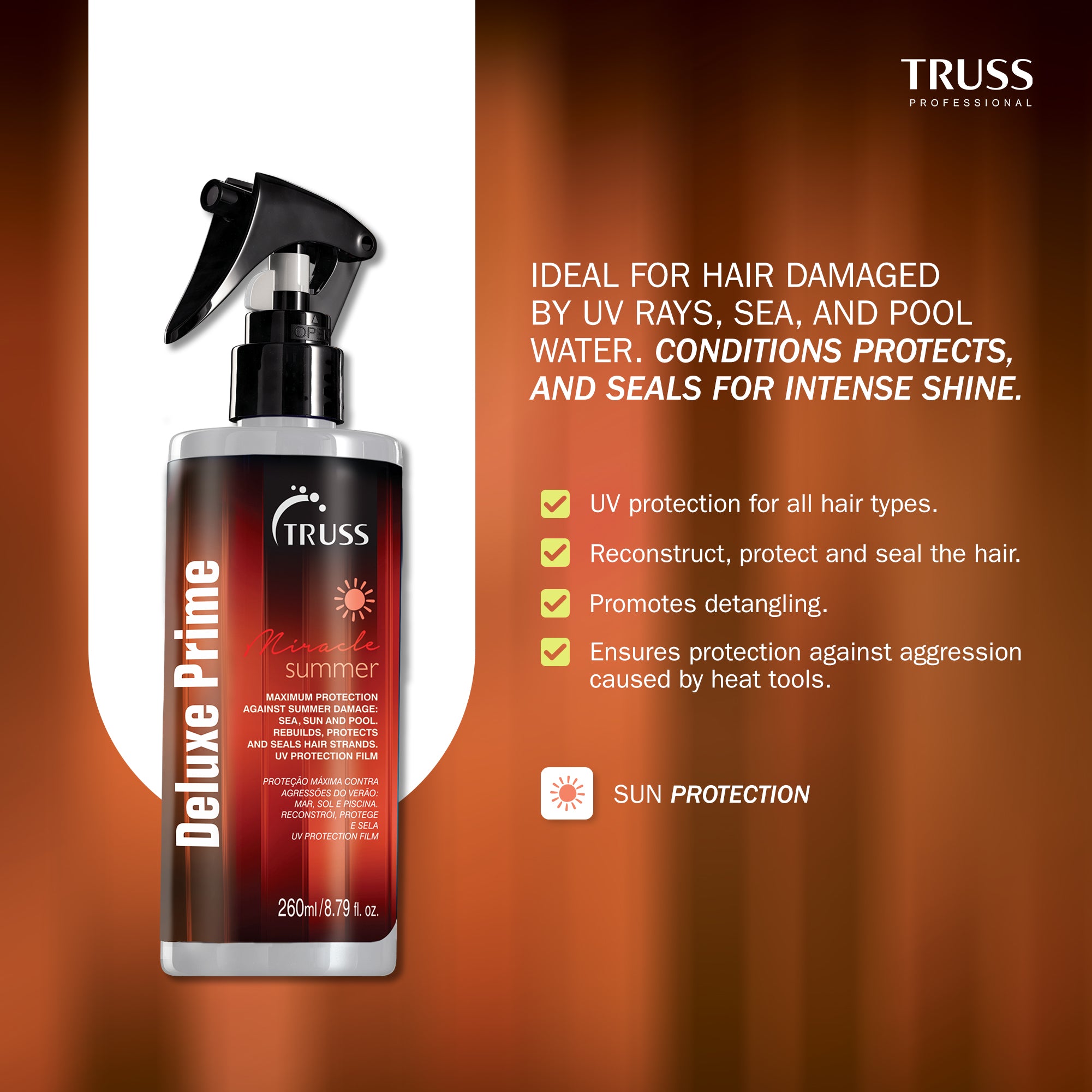 Miracle Summer Bundle for Summer Hair Care - Bundle of 3