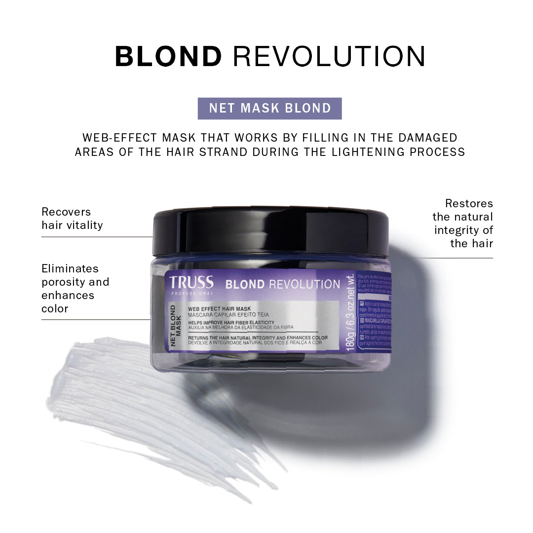 Net Blond Mask Blond Revolution
